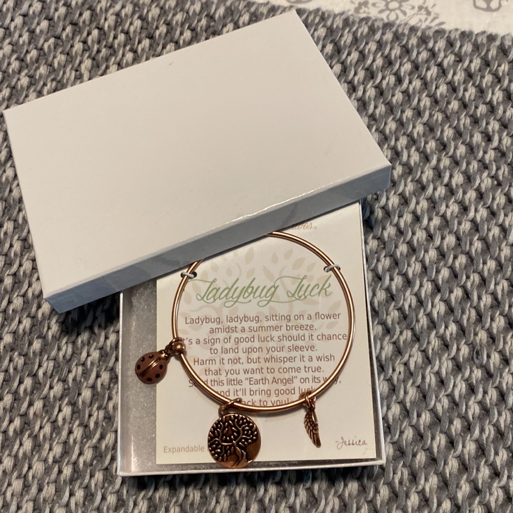 Ladybug bracelet - Picture 2 of 3